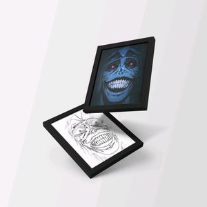 God Statue Solo Leveling Led Backlit Photo Frame