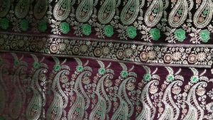 Beautiful colour women pure banarasi saree