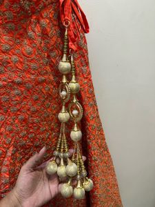 Orange Chaniya Choli