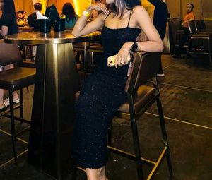 Brand New(Newme)Low Back Glitter Hollow Long Dress