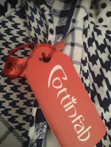 White With Blue Striped Dresses (Women's)