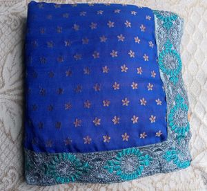 Beautiful Double Shed Saree For Party And Wedding