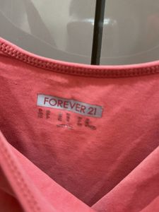 Coral Mini Slip Dress