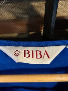 BIBA Blue Kurti Top
