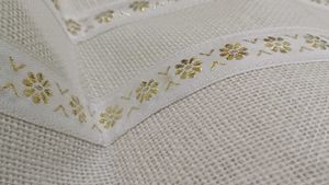 white jute bag