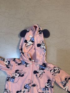 Minnie Mouse Baby Onesie - Pink &amp; Adorable!