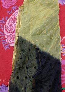 Green Printed Duppta Beautiful Print Combos