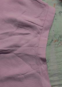Lilac Wide Leg Trousers