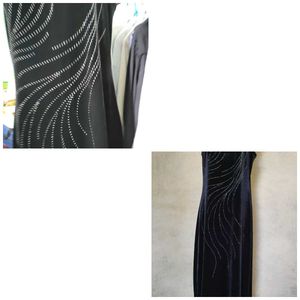 velvet halter neck dress