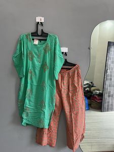 Green Kurta Set (3xl)
