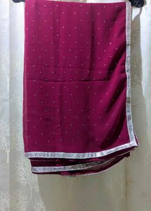 Dark Pink diamond Kurti with dupatta
