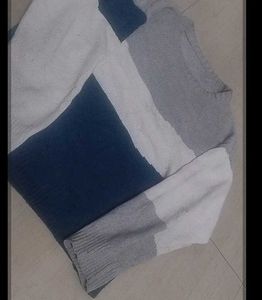 Stylish Color Block Sweater