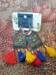 Women's Latest Fashionable Oxidised Earrings