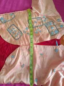 Designer One Piece With Worked Jacket
