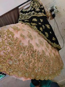 XXL Sharara  Velvet An Net 3 Piece Set 🔥