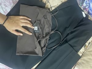 Black Flared Tailored H&amp;m Pants+freebie