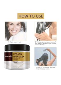 Keratin Hair Mask not use pack Of 2 Only 199