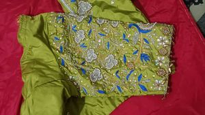Embroidered Saree Blouse