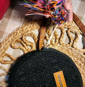 🟡🔴Cute Boho Circle Bag 🟣⚫️