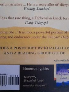 A Thousand Splendid Suns