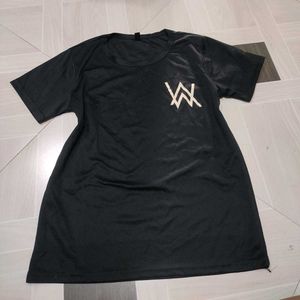 Black T-Shirt with Unique Logo