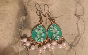 Floral Drop Earrings