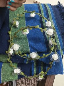 2 Floral Crown Headband Tiara
