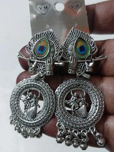 Elegant Beautiful Oxidized Earing