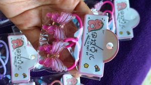 Butterfly Hair Ties 3 Pcs