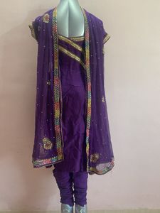 Purple Heavy work Set