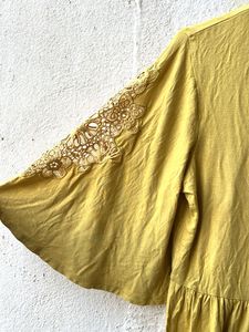 Brand New 😍Yellow V-Neck Top