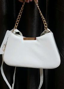 White New Sling Bag