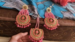 Pink Jewellery Set