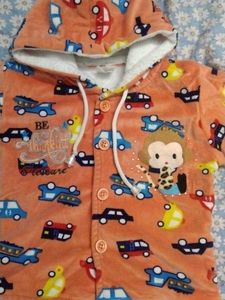 Combo Cute Car Print Kids Outfit