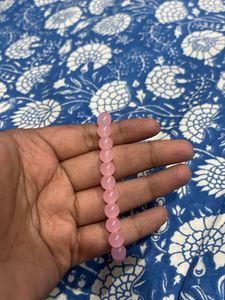 Pink Beaded Bracelet