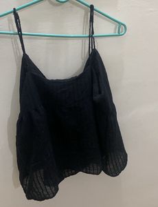 Black Spaghetti Strap Top