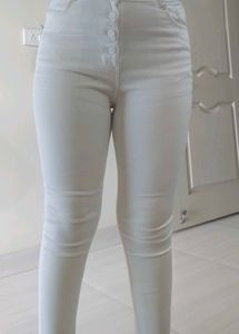 White Slim Jeans