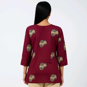 Printed Tunic Short Kurti
