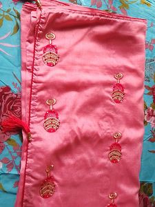 Gajri Pink Saree