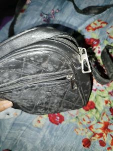Quilted Black Crossbody Bag