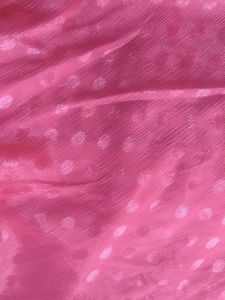 Elegant Pink Embroidered Saree
