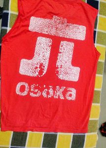 Superdry Orange Sleeveless Tshirt!