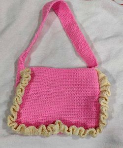 Crochet Bag And Potli Combo