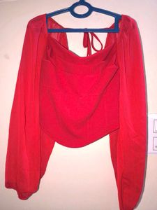 Red Corset Top
