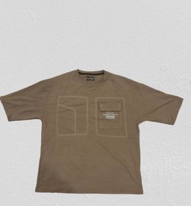 Brown Pocket Tee