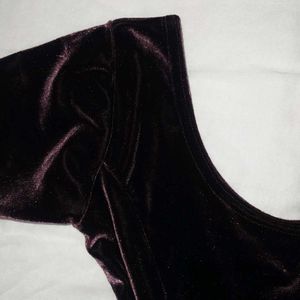 Maroon Blouse