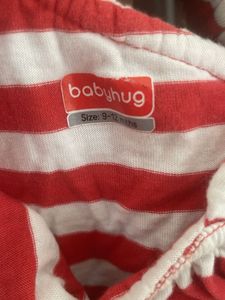 Babyhug Summer Set For Girl With Headband