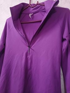 Purple Under Armour Top