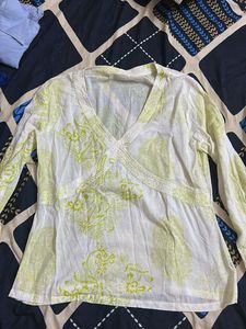 Floral Embroidered Top