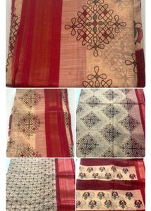 3 Combos Parrot Green, Rangoli &amp; goldensaree